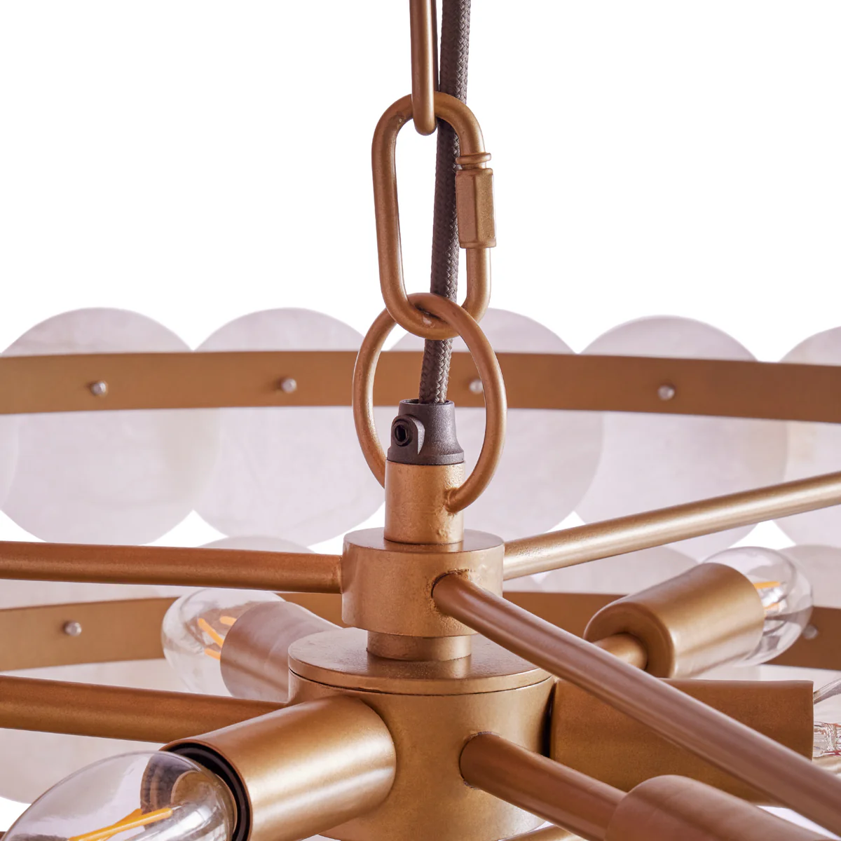 Cordelia chandelier in alabaster - Image 11