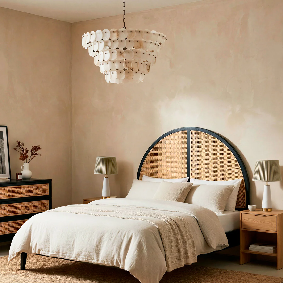 Cordelia chandelier in alabaster - Image 7