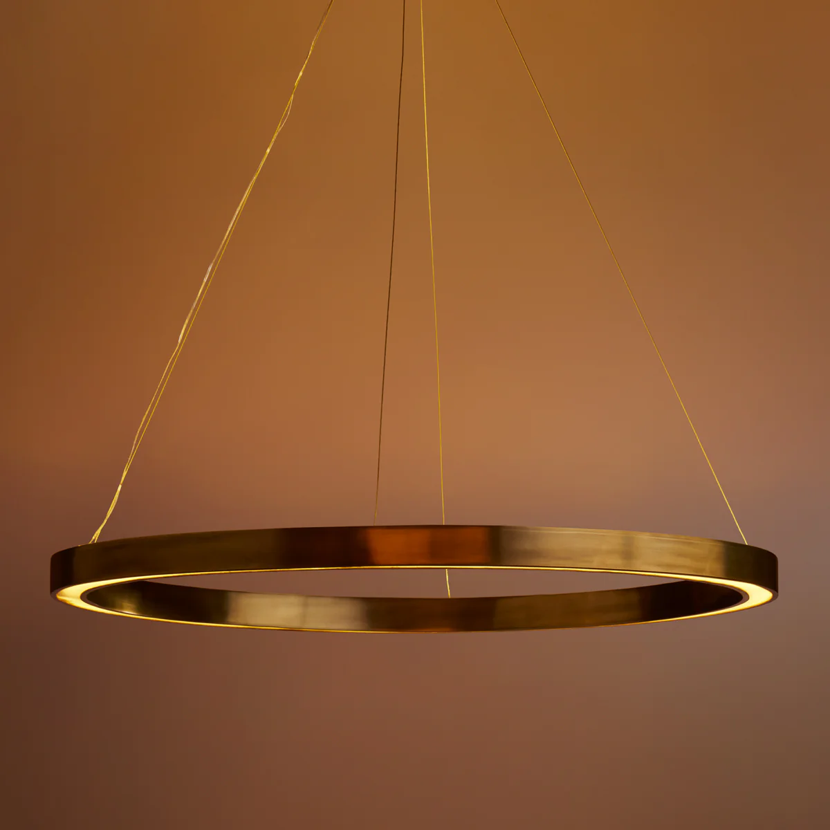 Larger Nimbus chandelier in brass - Image 3