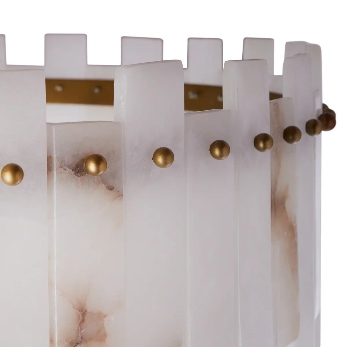 Octavious chandelier in alabaster - Image 6