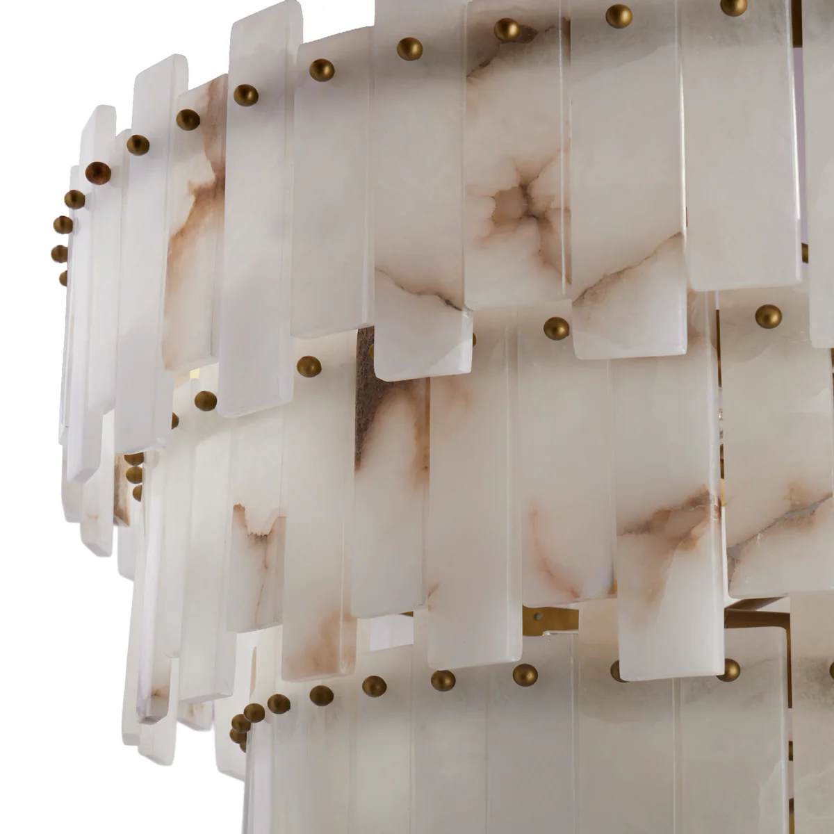 Octavious chandelier in alabaster - Image 9