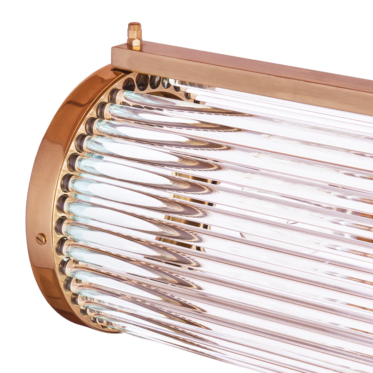Rodyssey chandelier in brass with glass rods - Image 8