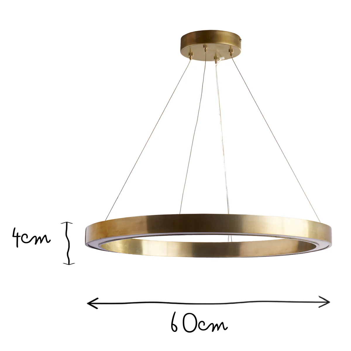 Smaller Nimbus chandelier in brass - Image 10